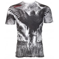 AFFLICTION Mens T-Shirt FIELD OF DREAMS